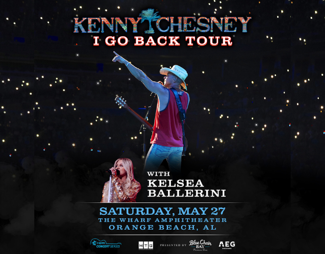 KENNY CHESNEY - THE WHARF - MAY 27TH