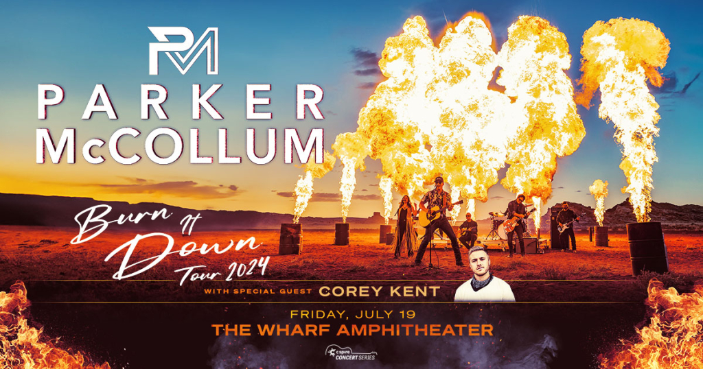 Parker McCollum at The Wharf Orange Beach Alabama July 2024 102.7 WXBM